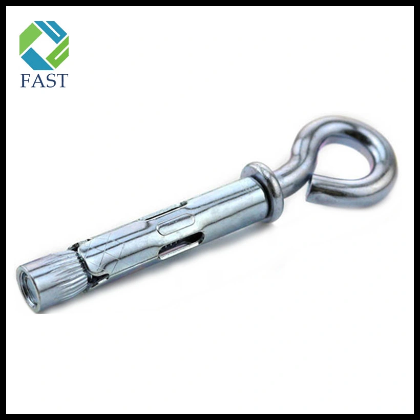 Made in China Stainless Steel/Galvanized Sleeve Anchor Bolt with Eye Bolt