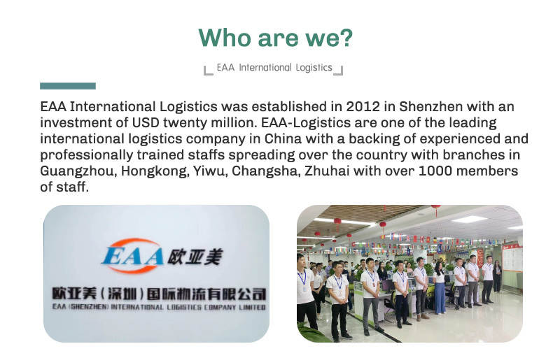 Eaa Air Freight/Cargo Shipping Shanghai/Shenzhen to USA Amazon Fba