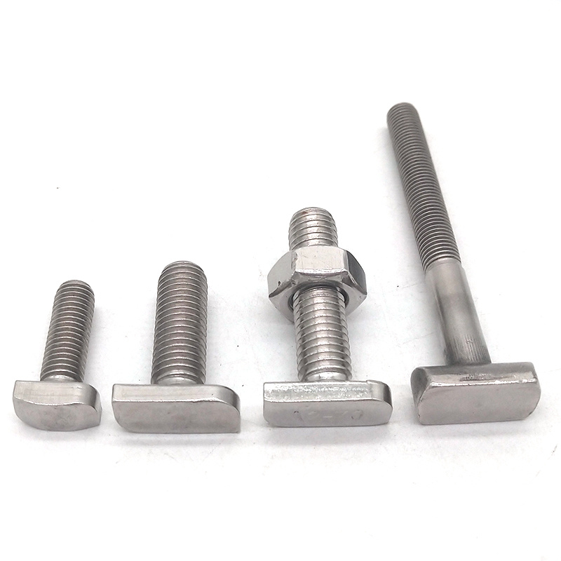 Stainless Steel 304/316 M8-10 Square T Bolt