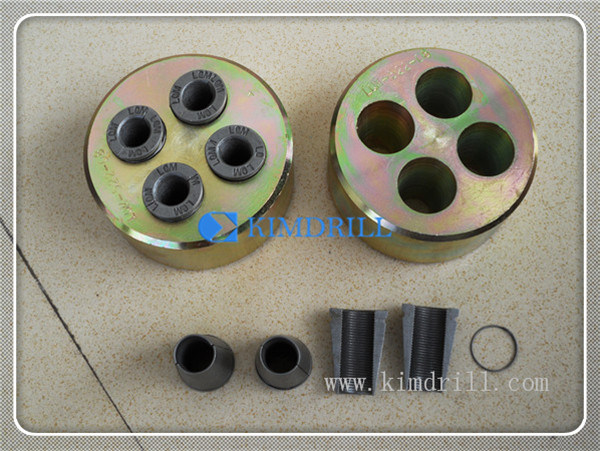 6 Holes Round Anchorage Head with Bearing Plate for Slope Anchoring