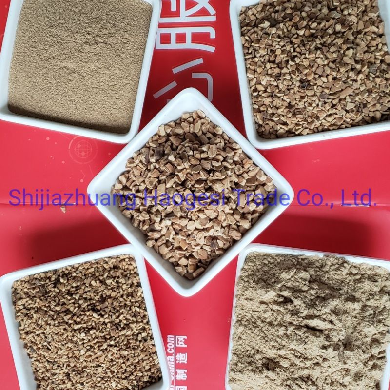 Walnut Shell Granuler for Water Treatment Used Abrasive Walnut Shell Filter Media