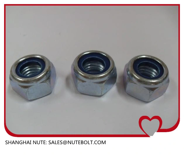 Stainless Steel 304 316 Hex Lock Nuts DIN985 DIN982 ANSI M16