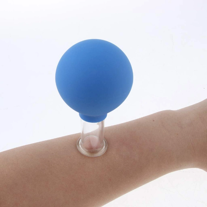 Body Massage Silicone and Glass Vacuum Cupping Cups