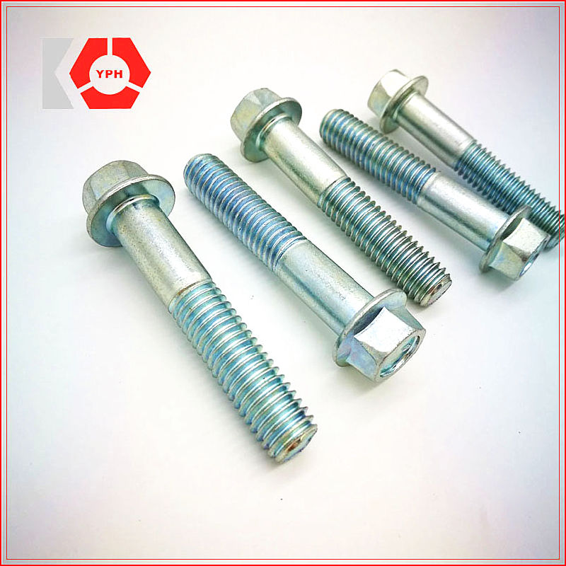 DIN6921 Alloy Steel Flange Hexagon Head Hex Bolt with Nut