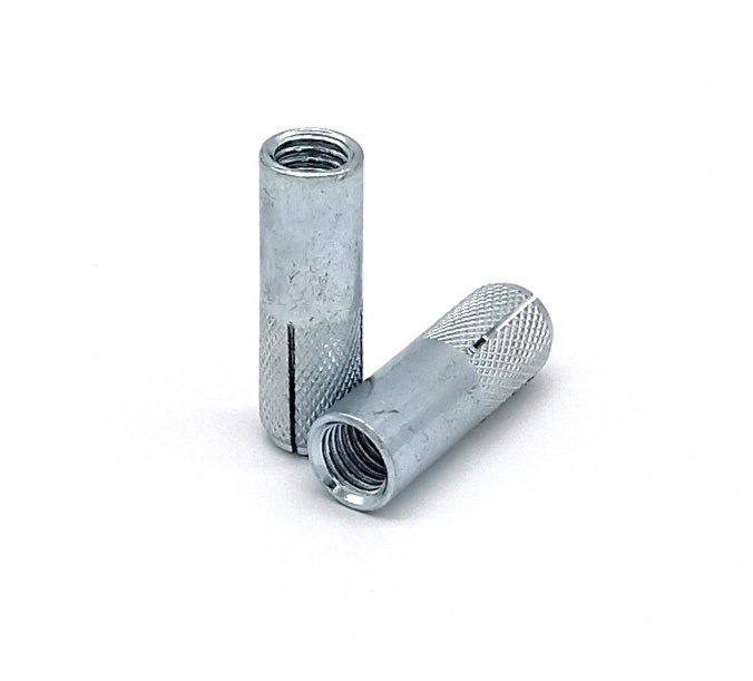 Fastener/Anchor/Drop in Anchor/Drop in Expansion Anchor/Knurled/Zinc Plated