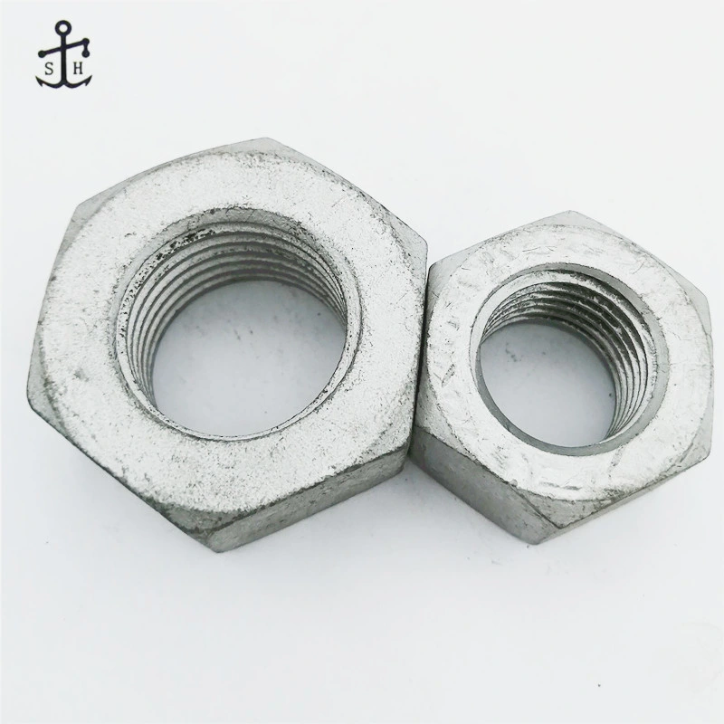 General Industry Carbon Steel Dacromet Hex Nut, Hexagon Nut, M30 Hex Nut
