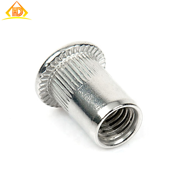 Ss316 Reduced Head Half Hex Body Open End Rivet Nut