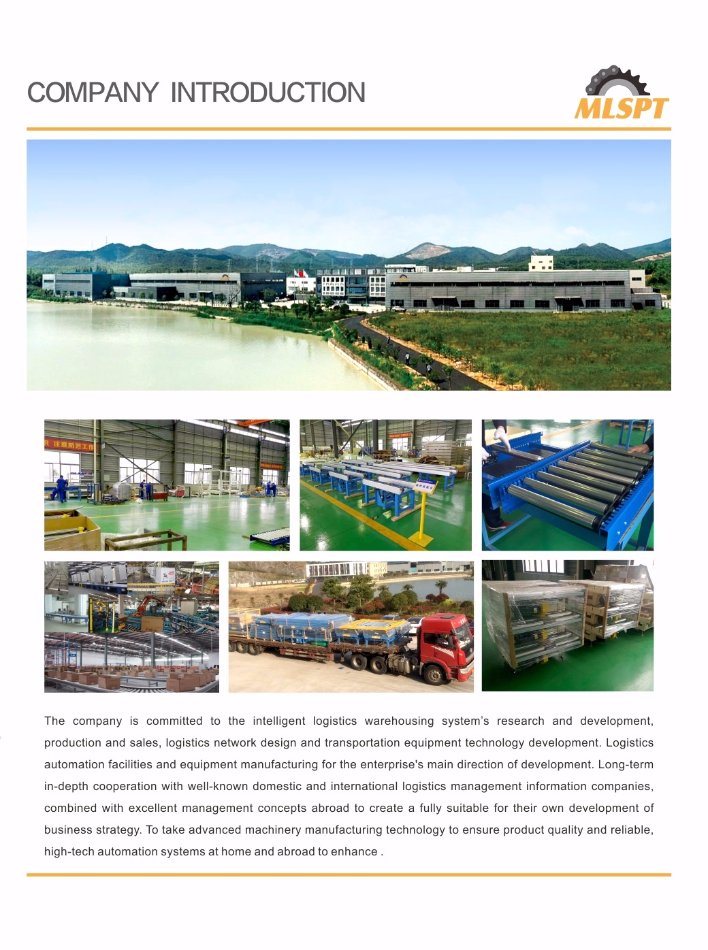 Flexible Roller Conveyor Automatic Production Line for Factory Material Handling