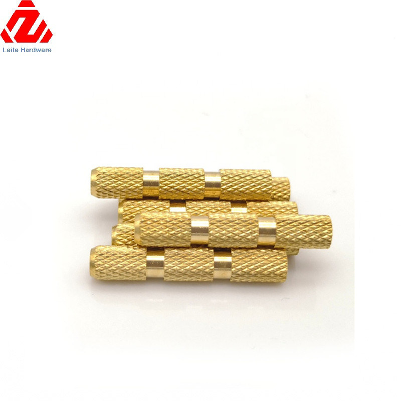 Customized Brass Nut Knurled Insert Nut Threaded Molding Insert Nut for Plastics
