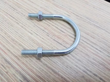 U Bolt with Nut and Washer Zince Plated