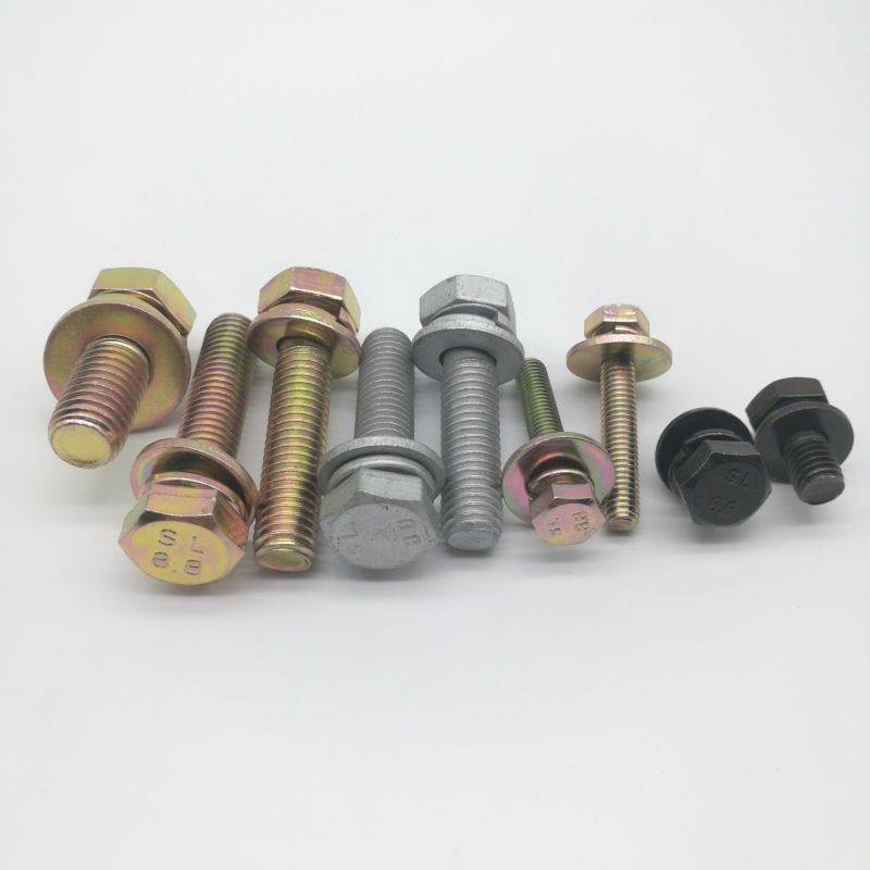 Competitive Price Hex Head Bolts with Flat Washer Wholesale