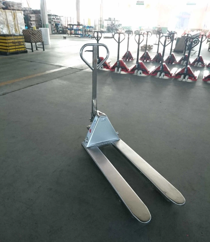 Lift Hydraulic Trolley Stainless Steel Hand Pallet Truck Manual Pallet Jack