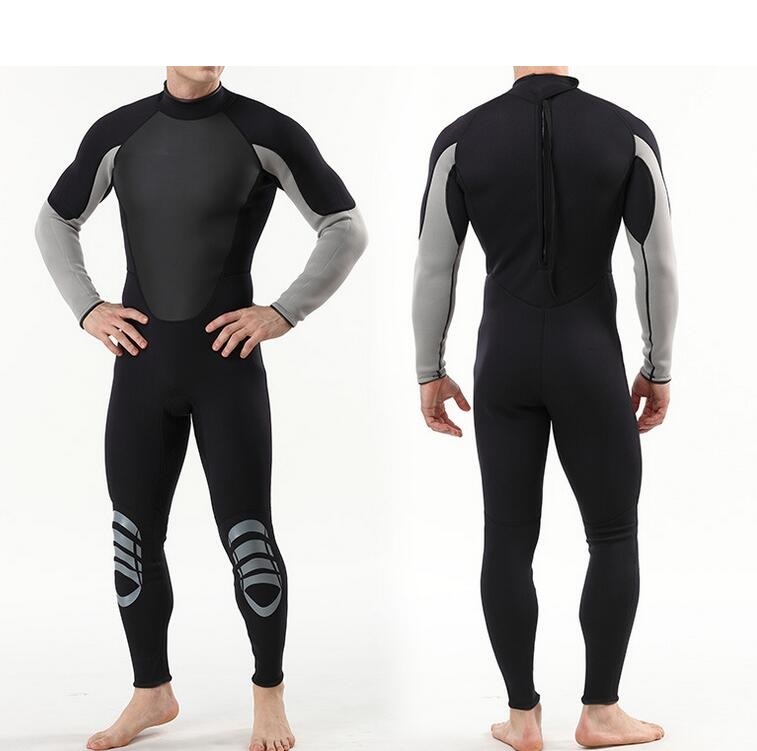Men/Women Long Sleeves and Long Pants Diving/Surfing Wetsuit