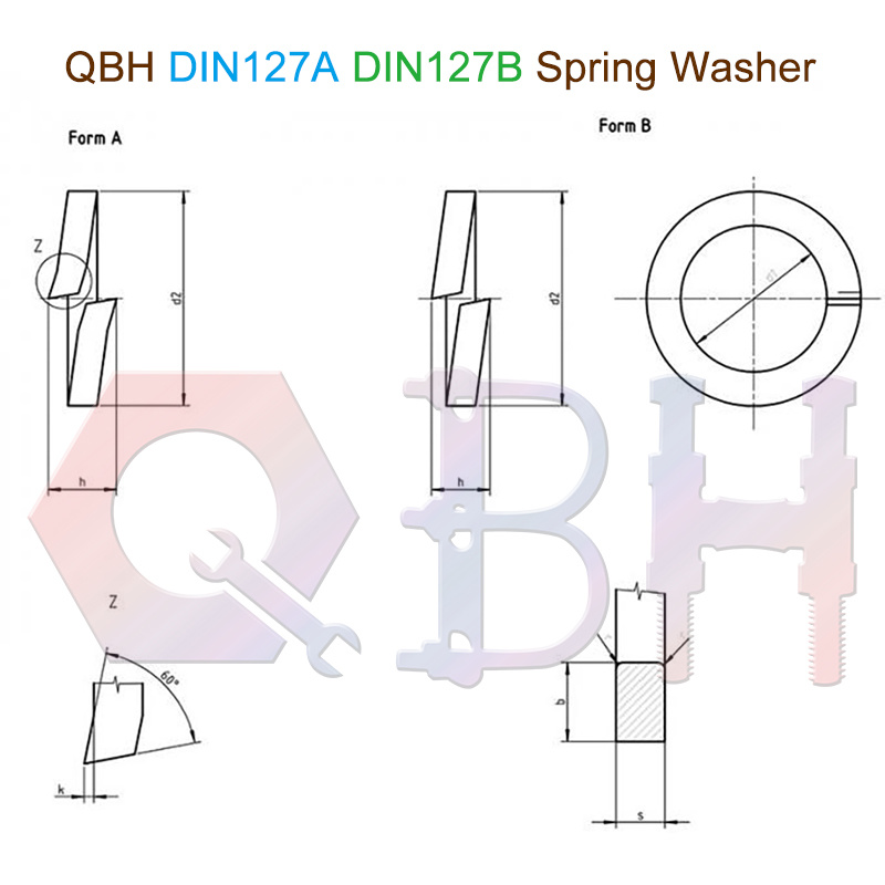High Quality DIN127 Stainless Steel Spring Washer