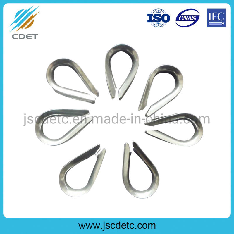 China Hot-DIP Galvanized Steel Guy Grip Thimble Clevis
