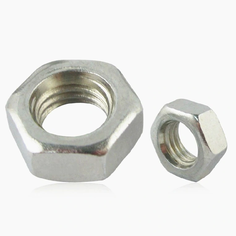 Zinc Plated Hexagon Nut Stainless Steel Hex Nut DIN6923 Hex Flange Nuts