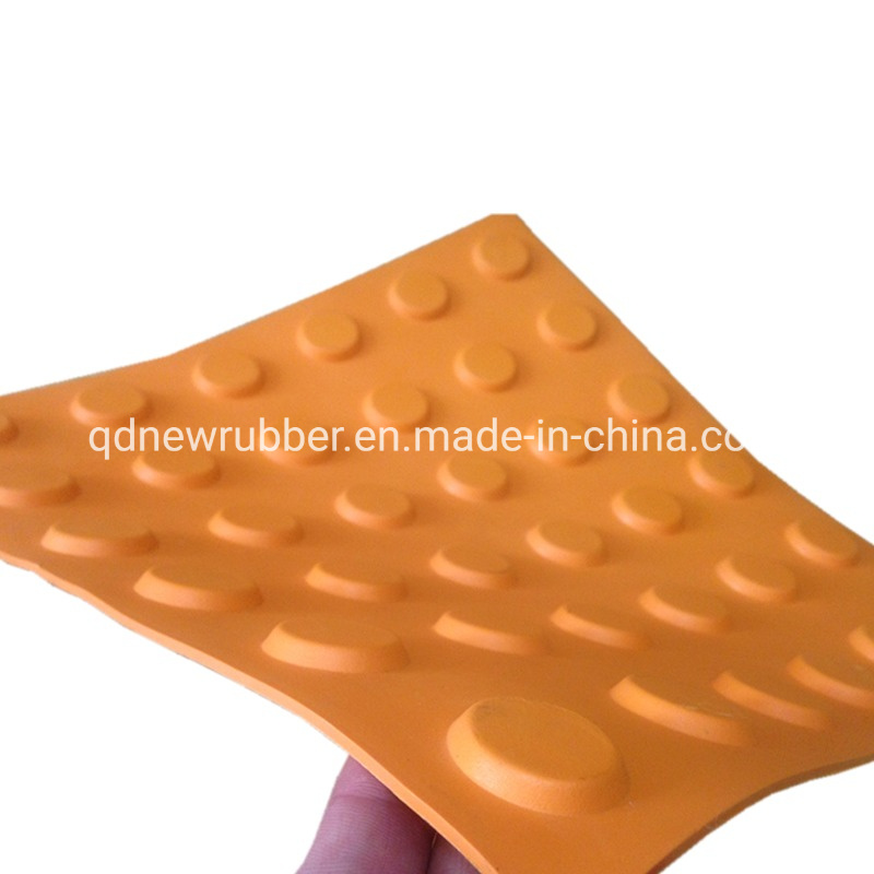Blind Sidewalk Rubber Tactile Mat for The Blind Man