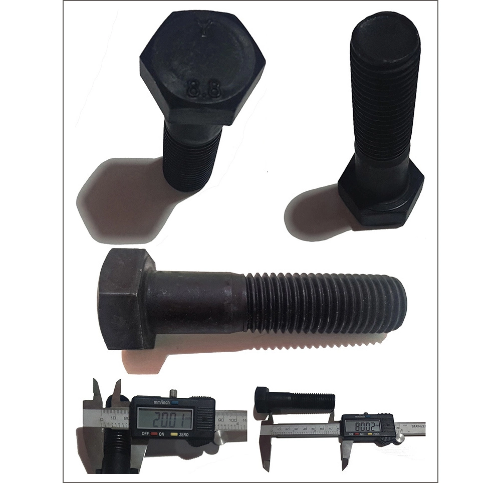 ASTM A325/A490heavy Hex Structural Bolt High Strength 8.8 9.8 10.9 Hex Cap Bolt and Nut Made in China Fasteners Hexagon Head Bolt