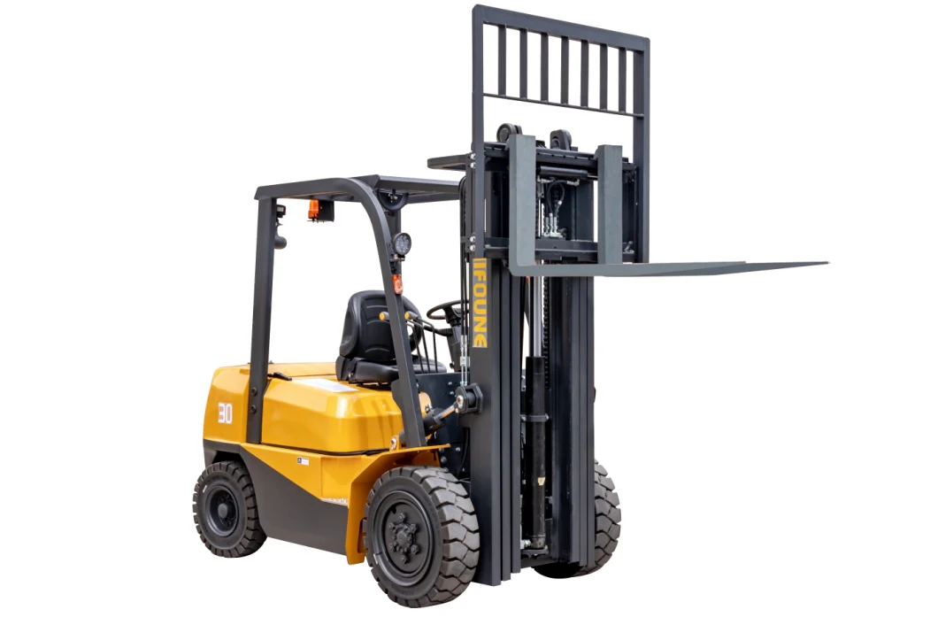 2 Ton Mini Counter Balance Material Handling Diesel Forklift with Isuzu Engine