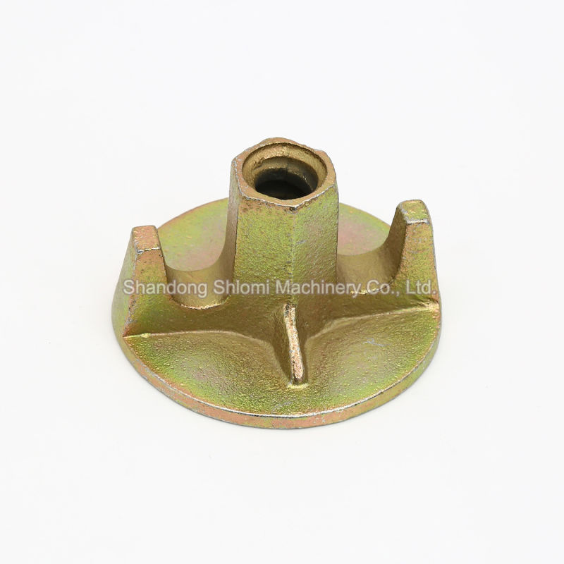 Factory Price Cast Iron Tie Rod Wing Nut Used for Formwork Scaffolding