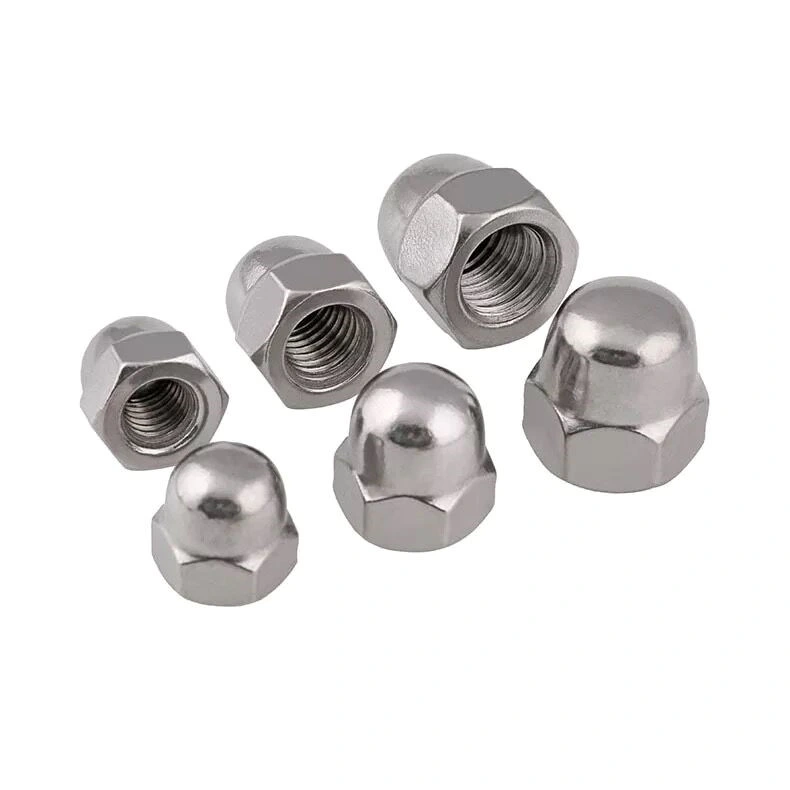 DIN1587 Hexagon Domed Cap Nut Stainless Steel Hex Cap Nut