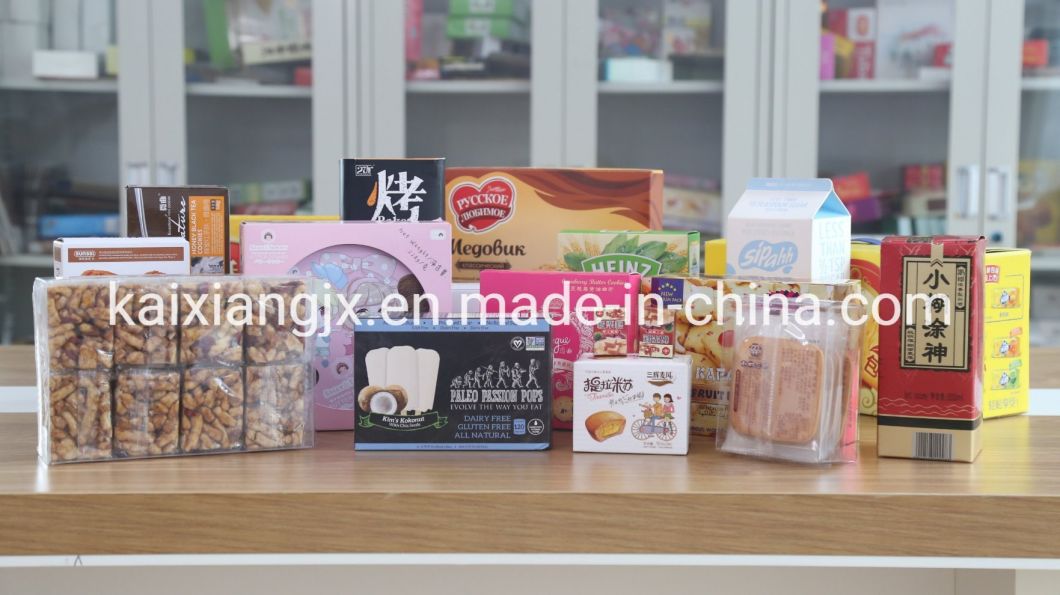 Automatic Soft Products/Food/Dessert/Bottle/Pharmaceutical/Beverage/Daily Use Products Cartoning Box Packing Machine with Robot Arm/Spider Manipulator