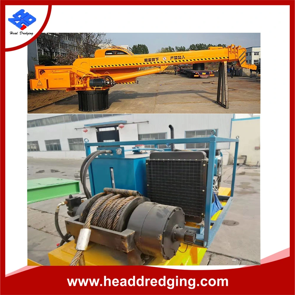 Cutter Suction Dredger Spare Parts Pump Cutter Crane Loader Engine HDPE and Rubber Pipe for Sale