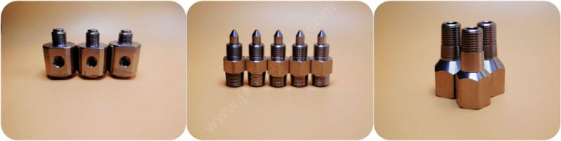 OEM Precision CNC Turned Aluminum Blind Nut with External Thread