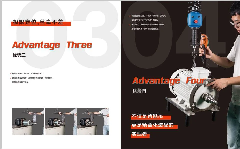 Jib Crane Portable Servo Drive Lifting Hoist for Auto Parts Production