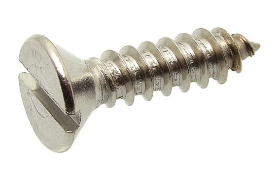 ISO 1482 Slotted Countersunk Flat Head Tapping Screws