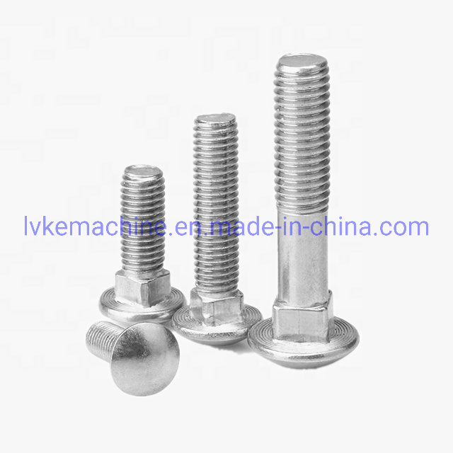 Factory Price Stainless Steel SS304 SS316 Carriage Bolt DIN603