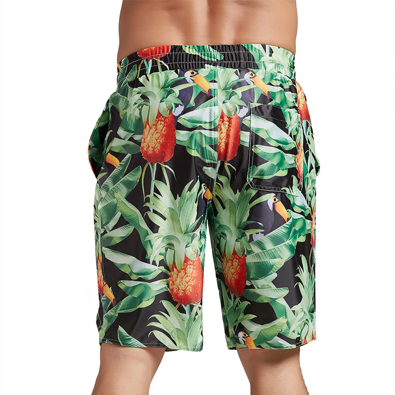 Quick Dry Summer Swimwear Board Shorts Printed Beach Shorts
