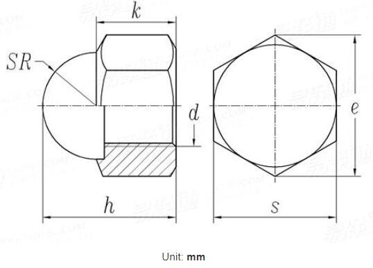 DIN ISO All Kinds of Nut/Cap Nut/Flange Nut/Pop Nut/T Nut