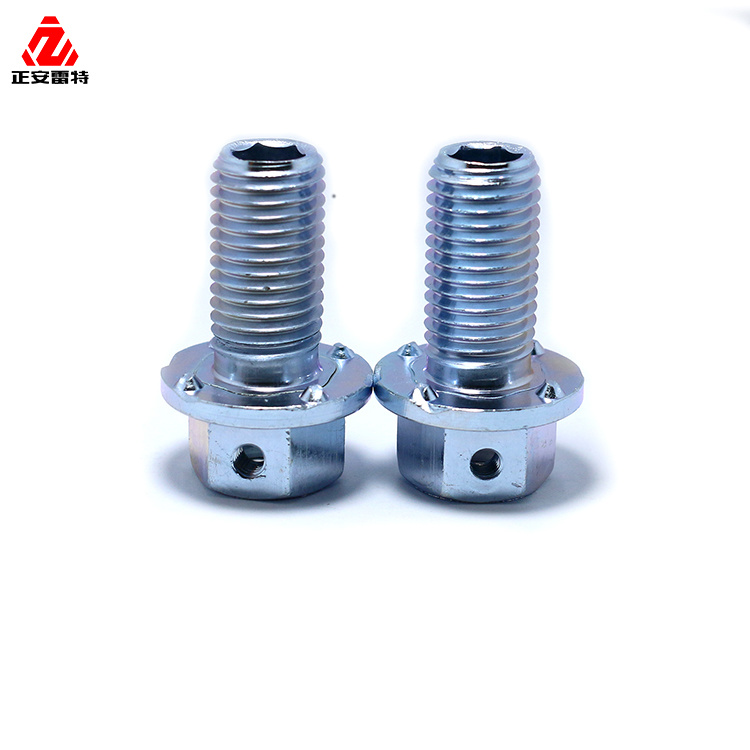 Stainless Steel Carbon Steel Eye Screw O Ring Hollow Bolt