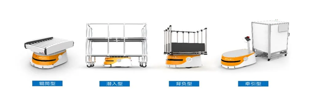 Pallet Backpack Agv/ Agv Mobile Robot/Automatic Logistics Handling and Handling