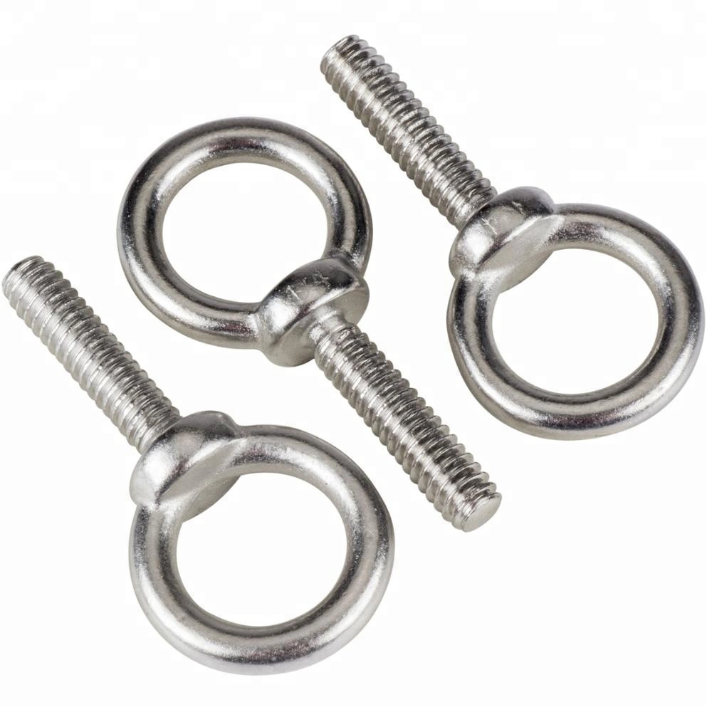 High Strength Carbon Steel Drop Forged Galvanized Lifting Eye Bolt DIN580