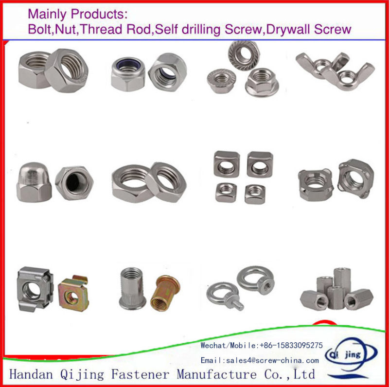 Flange Nut Stainless steel A2-70