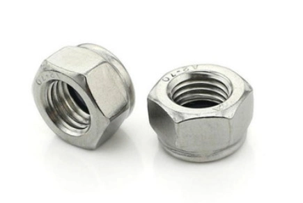 Fastener/Nut/Top-Lock Hex Nut/Hexagonal Nut/Metal Insert Nut/Zinc Plated/Dacromet/Stainless Steel