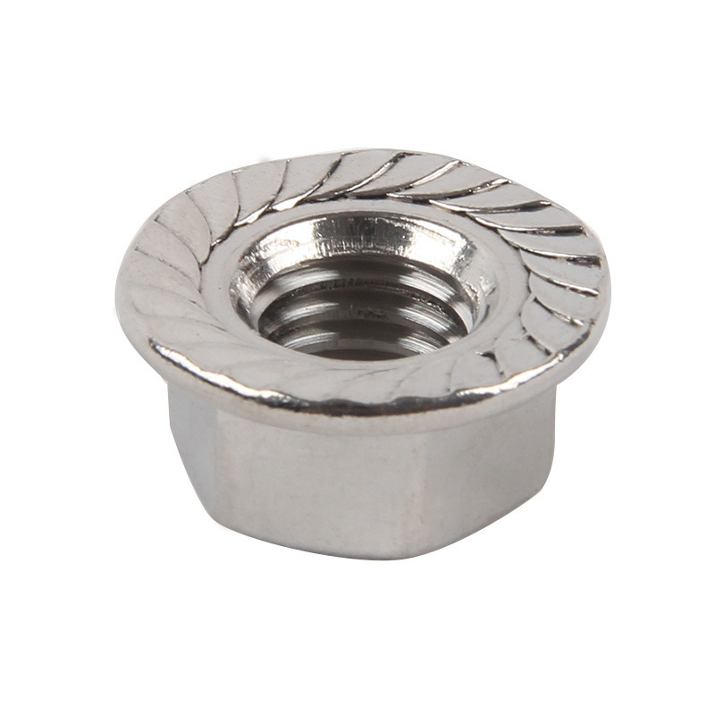 Stainless Steel Flange Nut DIN6923 Hexagon Nuts with Flange