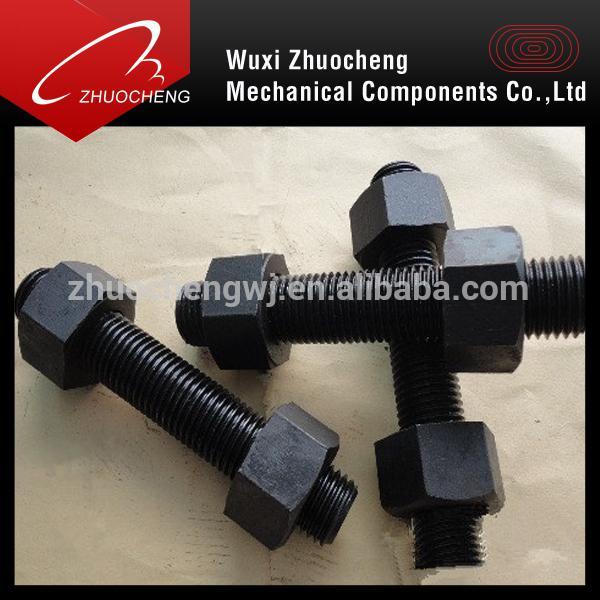High Strength Stud Bolts and Nuts Plain B7