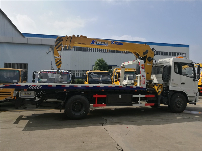 6.3tons 8tons Telescopic Boom Truck Crane Manipulator