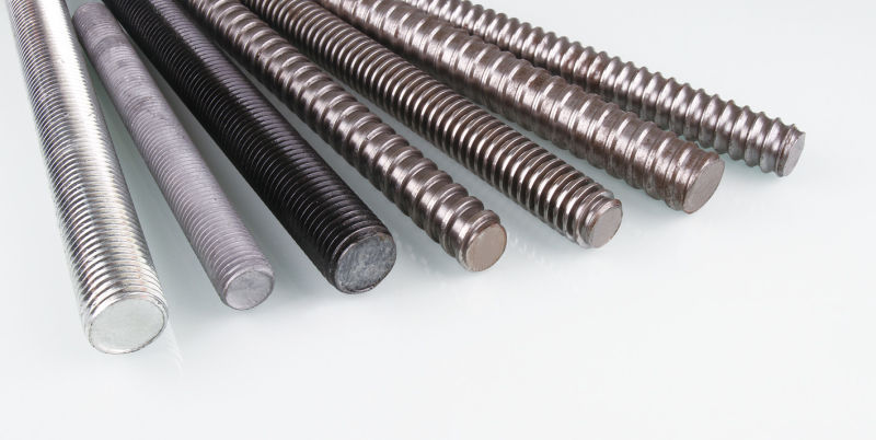 Threaded Rod Threaded Bar Carbon Steel Q235 High Strength Stainless Steel