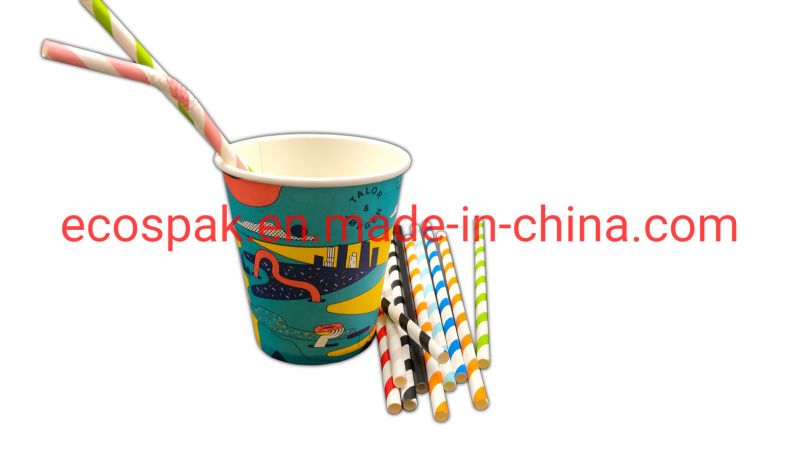 Wood Pulp Paper Cup/Beverage Drinking Cup/Customized Disposable Cup