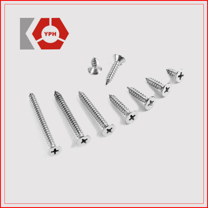 Inch Cross Recessed Pan Head Tapping Screws DIN7972