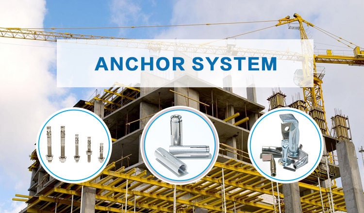 Heavy Duty Fixings Anchor Bolts, Rawl Bolts, Through Bolts for Racking Systems