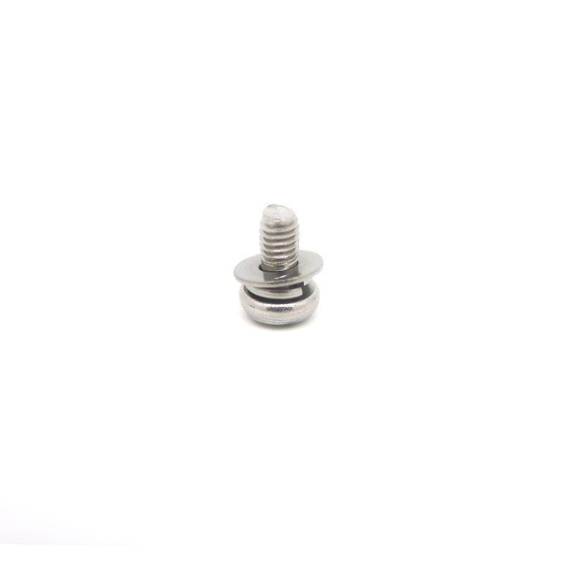 High Quality Custom Hardware Sems Screw with Plain/Spring Washer