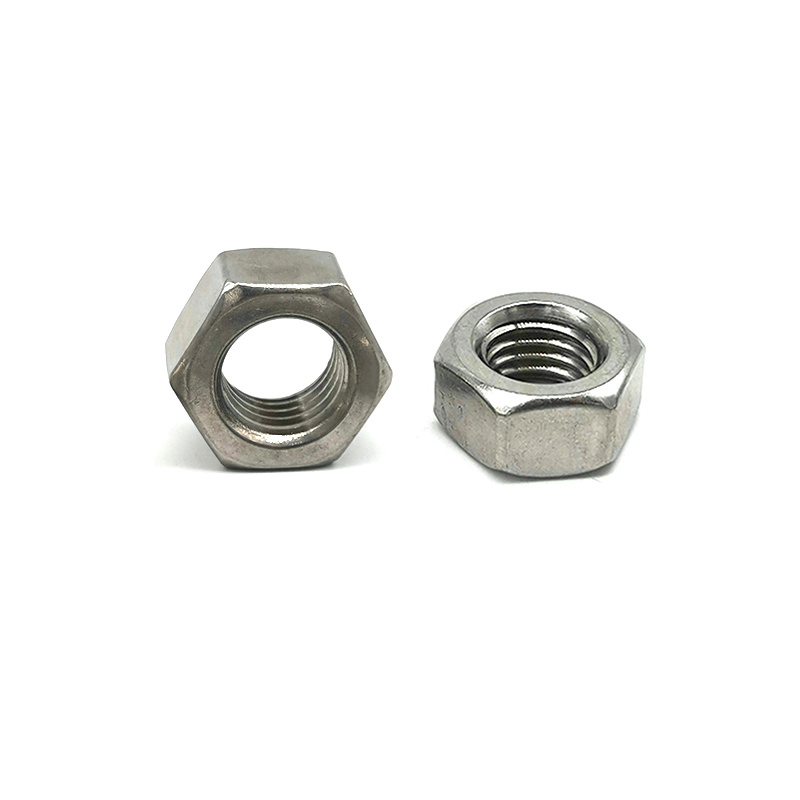 Stainless Steel SS304 SS316 A2 A4 DIN934 DIN985 DIN6923 DIN1587 Hex Flange Nut Nylon Lock Nut Cap Nut Hex Nut in Stock