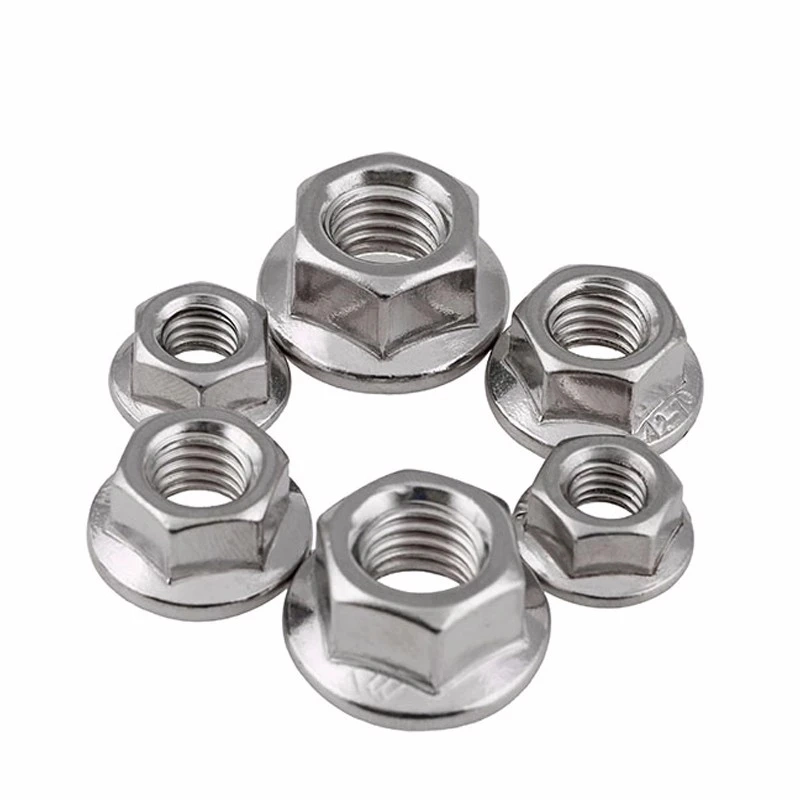 Factory Supply Hex Domed Cap Nut Serrated Hex Flange Nut Hex Head Nut DIN6923