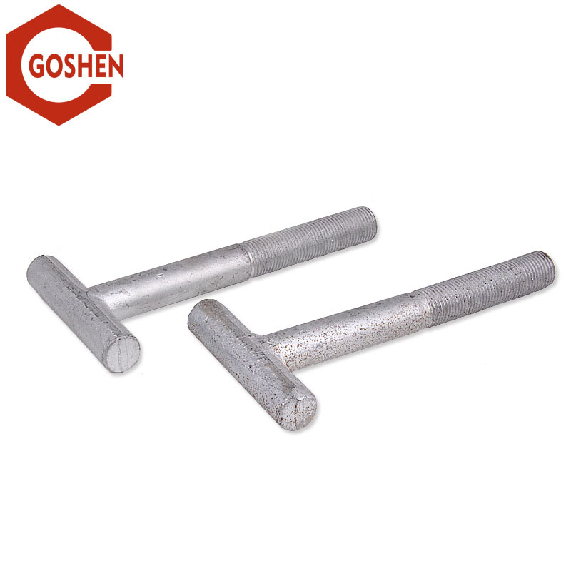 HDG Customized T Type Steel Clamp Bolt