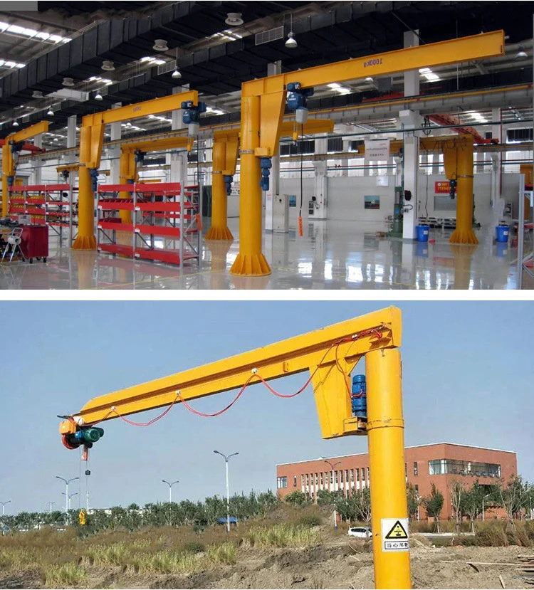 Slewing Jib Crane 8t with Ce Certificated Fixed Pillar Crane